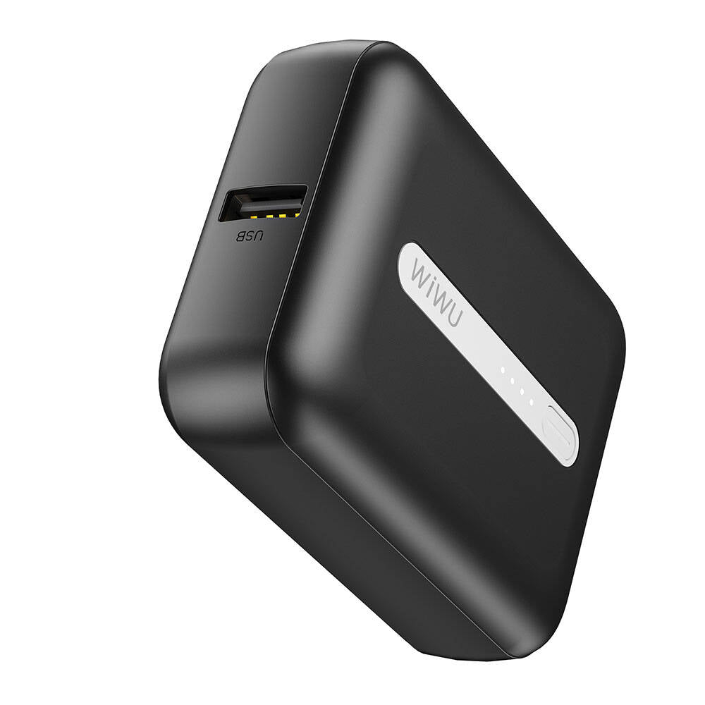 Wiwu Wi-P033 LED Işık Göstergeli Taşınabilir Mini Powerbank 10000mAh Wiwu Wi-P033 LED Işık Göstergeli Taşınabilir Mini Powerbank 10000mAh